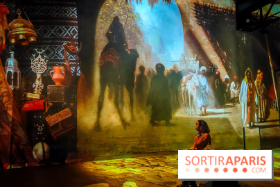 Les Orientalistes, l'exposition de l'Atelier des Lumières qui nous fait voyager en Orient - photos - IMG20240208102317