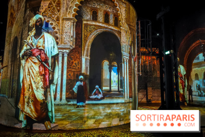 Les Orientalistes, l'exposition de l'Atelier des Lumières qui nous fait voyager en Orient - photos - IMG20240208102659