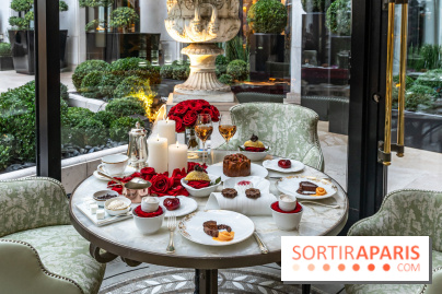 Tea Time de Saint-Valentin du Four Seasons George V Paris 2024 -  A7C5835