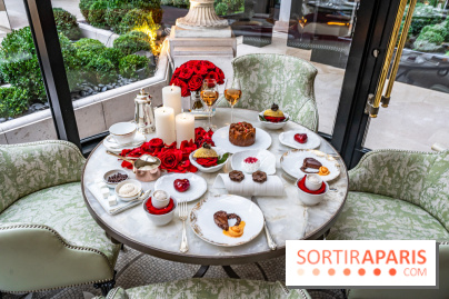 Tea Time de Saint-Valentin du Four Seasons George V Paris 2024 -  A7C5844