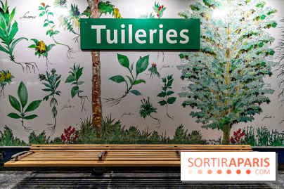 Le Métro Tuileries en mode végétal