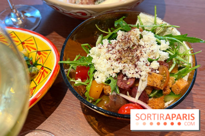 Kapara - Fattoush, feta, croûtons, sumac