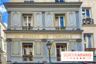 Au Rocher de Cancale, le restaurant historique à la façade bleue rue Montorgueil