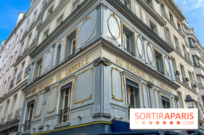 Au Rocher de Cancale, le restaurant historique à la façade bleue rue Montorgueil