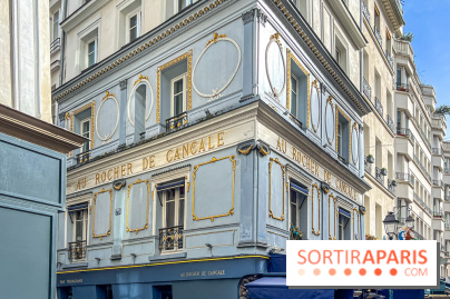 Au Rocher de Cancale, le restaurant historique à la façade bleue rue Montorgueil