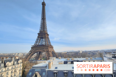 Visuel Paris 15e - Tour Eiffel hiver toits paris