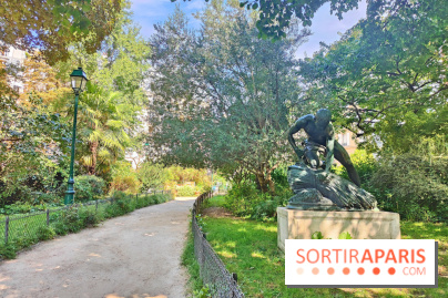 Visuel Paris 11e - Square Maurice Gardette été soleil 