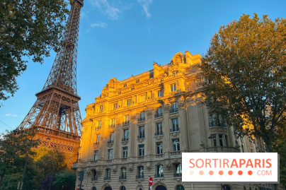 Visuel Paris 7e - Tour Eiffel - coucher de soleil