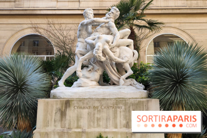 Visuel Paris 6e - statue centaure Gustave Crauk