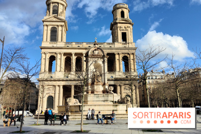 Visuel Paris 6e - place église Saint Sulpice