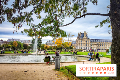 Visuel Paris 1er - jardin des Tuileries automne 