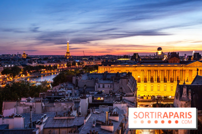 Visuel Paris 1er - Tour Eiffel et vasque 