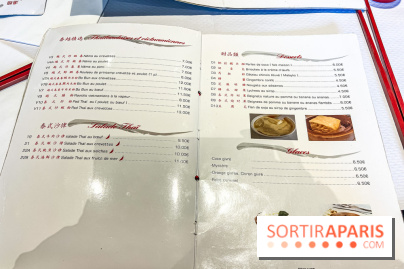 New Hao Khoan, le restaurant chinois et vietnamien, valeur sûre du 13e - menu - carte