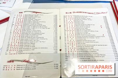 New Hao Khoan, le restaurant chinois et vietnamien, valeur sûre du 13e - menu - carte