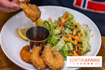 O Bout restaurant à Barbizon -  gambas panées