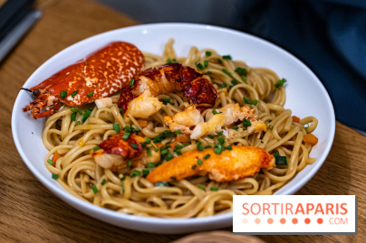 O Bout restaurant à Barbizon -  linguine de homard