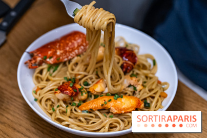 O Bout restaurant à Barbizon - linguine de homard