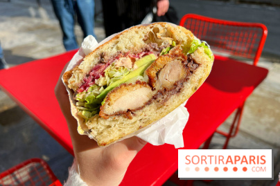 Kiss - Sandwich poulet frit, avocat, focaccia