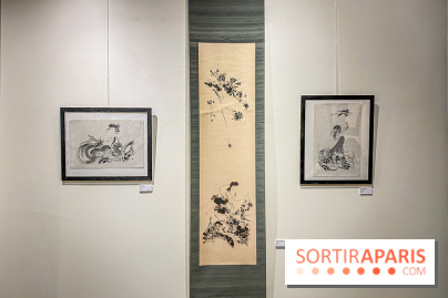 Exposition Sumi et Motion de la calligraphe japonaise Aya Wada à la galerie La Lison - IMG 4924