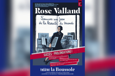 Rose Valland, l'histoire vraie d'espionnage au Théâtre La Boussole 