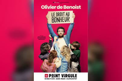 Olivier de Benoist à Paris pour les dernières du Petit Dernier en janvier 2023
