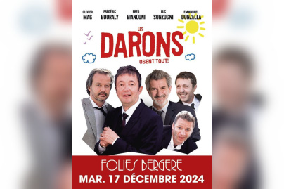 Les Darons Osent Tout !, le spectacle aux Folies Bergère pour une date exceptionnelle 