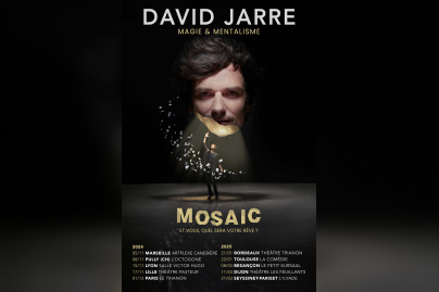 David Jarre, le premier one man show du magicien au Trianon à Paris