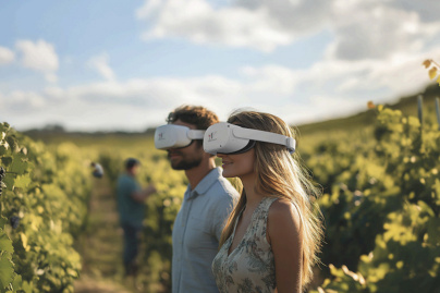 Wine Vision lance son pop-up store avec une éxpérience en réalité virtuelle sur le secteur du vin 