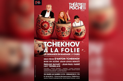 Tchekhov à la folie : deux farces grinçantes au Théâtre de Poche Montparnasse
