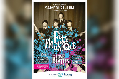 Fête de la Musique 2025 : The Love Beatles en concert gratuit à Bussy-Saint-Georges