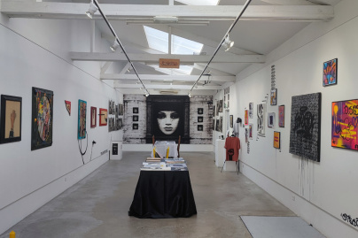 EXPO MANI IN ALTO - MANI IN ALTO: Nello Petrucci, Softwix et Steso Primo à la GALERIE AMARRAGE, au CŒUR DES PUCES DE SAINT OUEN   1032009