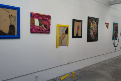 EXPO MANI IN ALTO - MANI IN ALTO: Nello Petrucci, Softwix et Steso Primo à la GALERIE AMARRAGE, au CŒUR DES PUCES DE SAINT OUEN   1031993