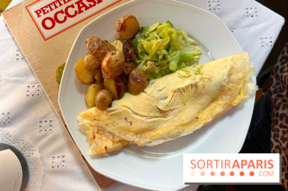 Court-Bouillon - Omelette aux champignons