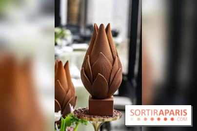 L'oeuf de Pâques fleur du George V Paris par Michael Bartocetti 2024