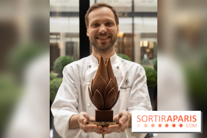 L'oeuf de Pâques fleur du George V Paris par Michael Bartocetti 2024