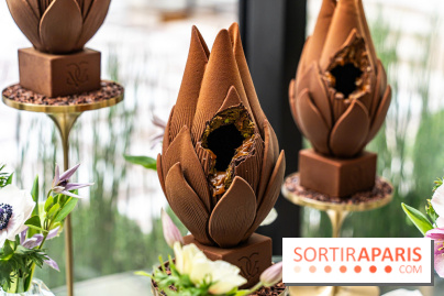 L'oeuf de Pâques fleur du George V Paris par Michael Bartocetti 2024