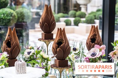 L'oeuf de Pâques fleur du George V Paris par Michael Bartocetti 2024