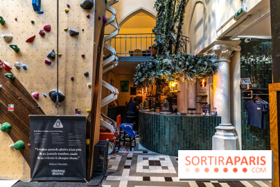 Climbing District Saint-Lazare, la salle d'escalade et espace coworking cachée dans une chapelle