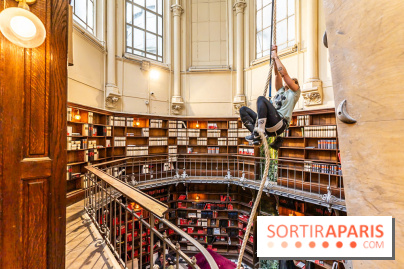 Climbing District Saint-Lazare, la salle d'escalade et espace coworking cachée dans une chapelle -  A7C8023
