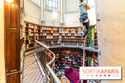 Climbing District Saint-Lazare, la salle d'escalade et espace coworking cachée dans une chapelle