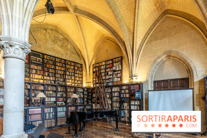 L'Abbaye de Royaumont - les photos -  la bibliothèque