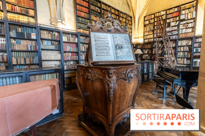 L'Abbaye de Royaumont - les photos -  la bibliothèque