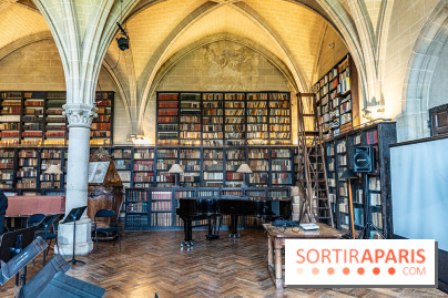 L'Abbaye de Royaumont - les photos - la bibliothèque