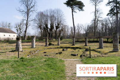 L'Abbaye de Royaumont - les photos - Vestiges du chœur de l'abbatiale