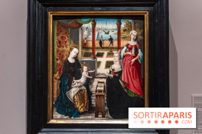 Exposition Revoir Van Eyck, La Vierge du chancelier Rolin au Musée du Louvre