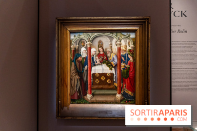 Exposition Revoir Van Eyck, La Vierge du chancelier Rolin au Musée du Louvre