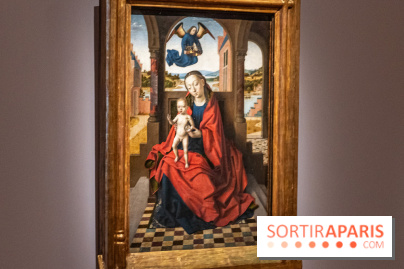 Exposition Revoir Van Eyck, La Vierge du chancelier Rolin au Musée du Louvre