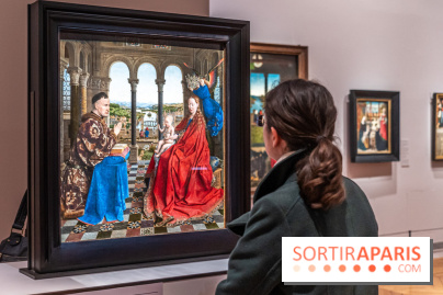 Exposition Revoir Van Eyck, La Vierge du chancelier Rolin au Musée du Louvre