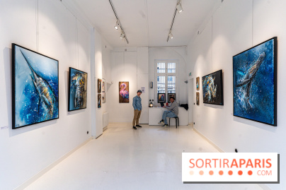 Exposition street-art Sax à Paris : A travers l'océan