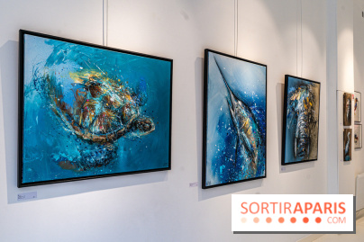 Exposition street-art Sax à Paris : A travers l'océan
